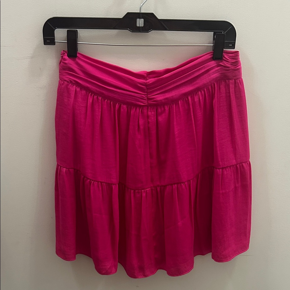 Naked Zebra Fuchsia Mini Skirt